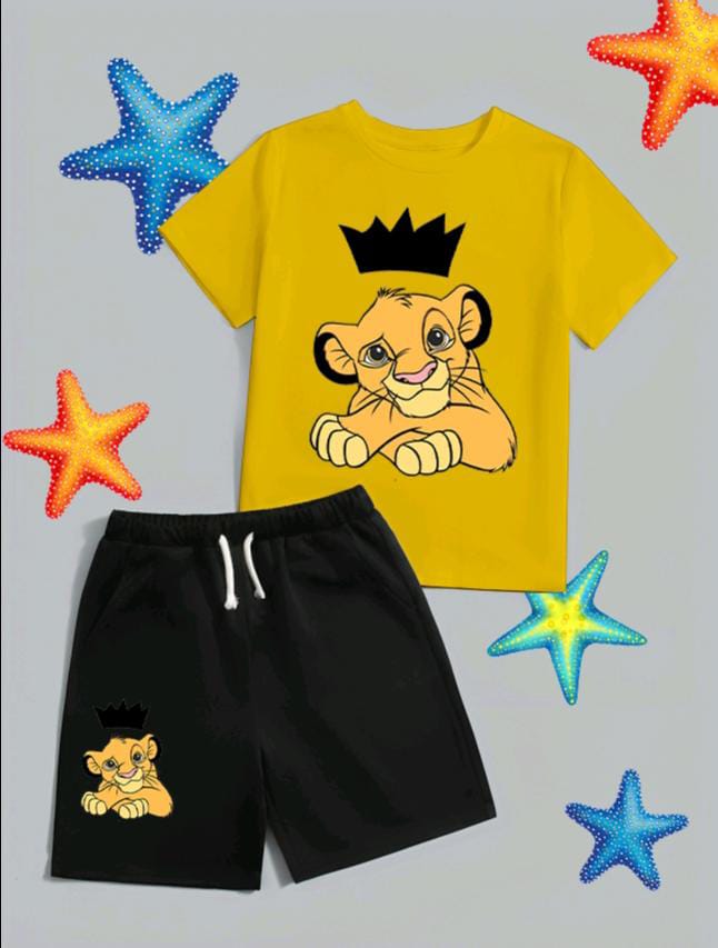 Mufasa Printed Short Wear