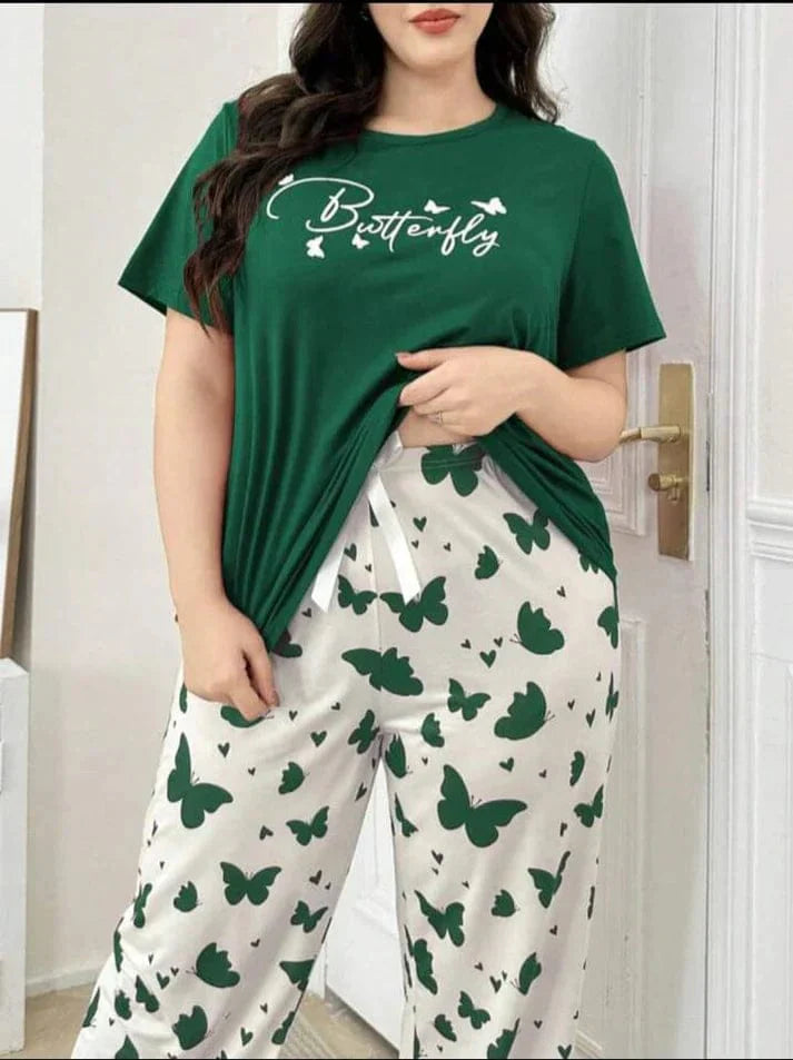 Butterfly Lounge Wear Set