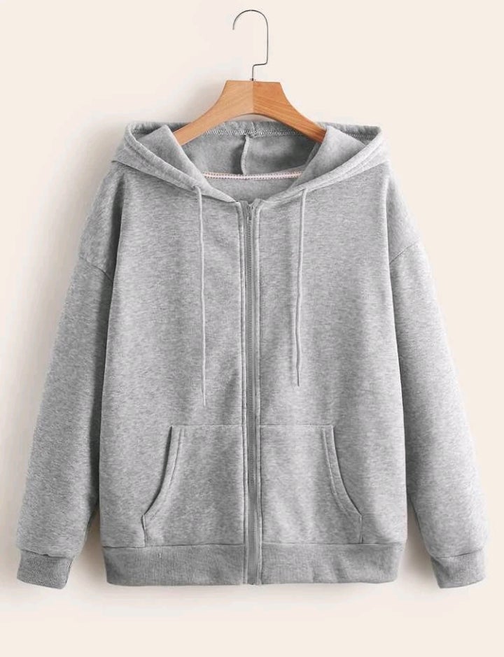 PLAIN ZIPPER HODDIE FOR UNISEX ( MEN & WOMEN )