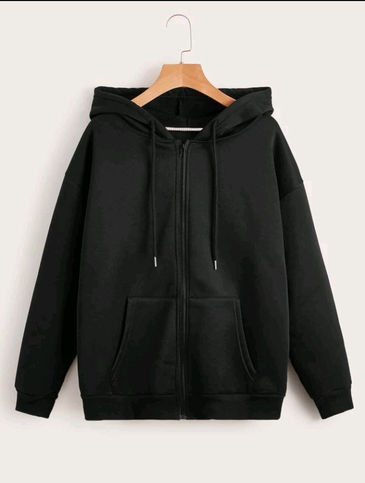 PLAIN ZIPPER HODDIE FOR UNISEX ( MEN & WOMEN )