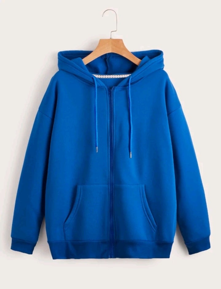 PLAIN ZIPPER HODDIE FOR UNISEX ( MEN & WOMEN )