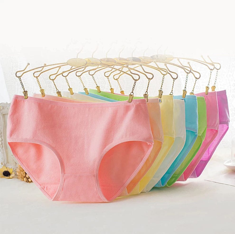 Pack of 2 Comfortable Cotton Brief Women Underwear Panties Regular