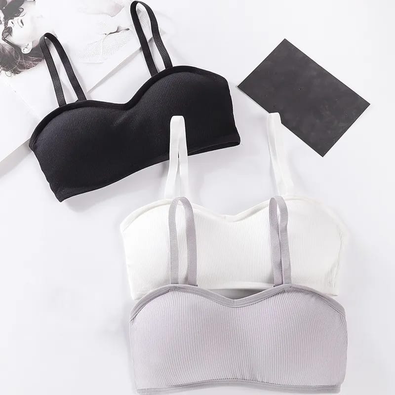 PACK OF 3 PADED THIN BRA