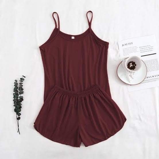 2 Pcs Tank Top & Short Cami set