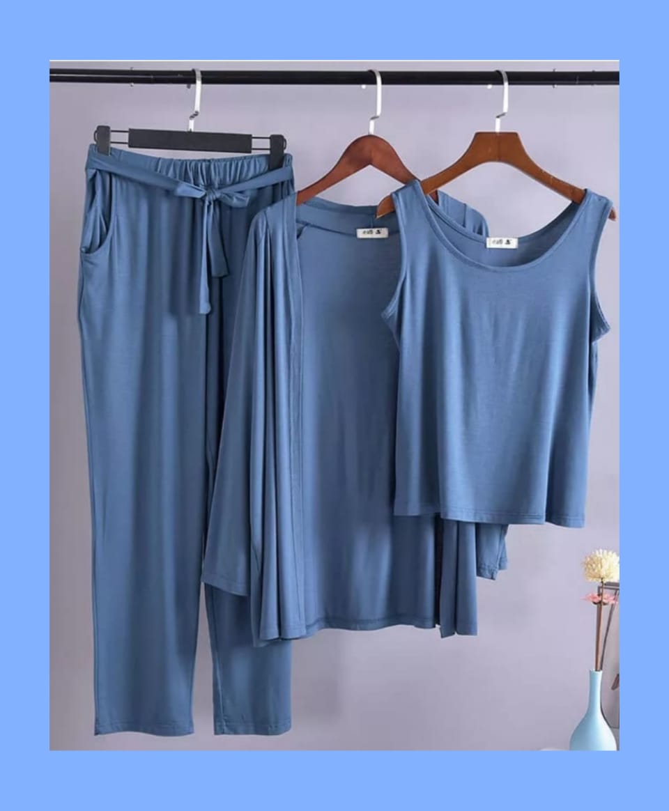 3 PIECE LOUNGE WEAR SET